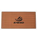 custom shape low MOQ anti UV self adhesive stripe sheet boat yacht eva boat decking sheet marine teak flooring